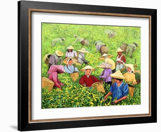 Tea Picking Girl, 1994-Komi Chen-Framed Giclee Print