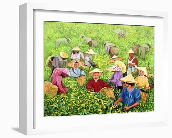 Tea Picking Girl, 1994-Komi Chen-Framed Giclee Print