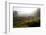 Tea Plantations and Road, Munnar, Western Ghats, Kerala, South India-Peter Adams-Framed Photographic Print