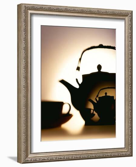 Tea Pot with Tea Cup-Ulrike Koeb-Framed Photographic Print