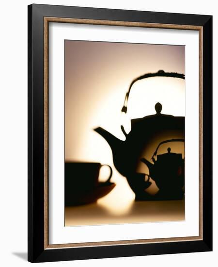 Tea Pot with Tea Cup-Ulrike Koeb-Framed Photographic Print