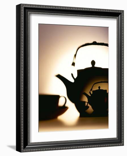 Tea Pot with Tea Cup-Ulrike Koeb-Framed Photographic Print