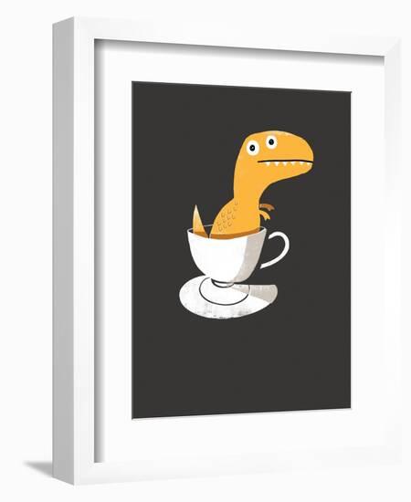 Tea Rex-Michael Buxton-Framed Premium Giclee Print