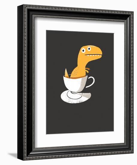 Tea Rex-Michael Buxton-Framed Premium Giclee Print