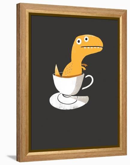 Tea Rex-Michael Buxton-Framed Stretched Canvas