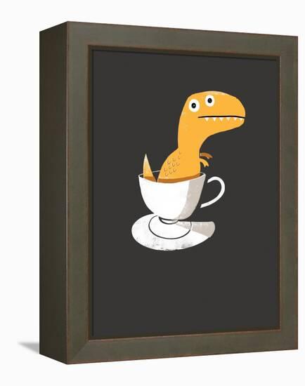 Tea Rex-Michael Buxton-Framed Stretched Canvas
