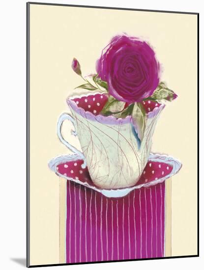 Tea Rose-Marilyn Robertson-Mounted Giclee Print
