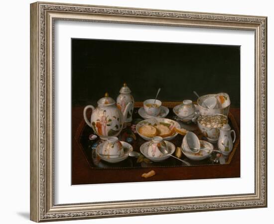 Tea Set, 1781-1783-Jean-Étienne Liotard-Framed Giclee Print