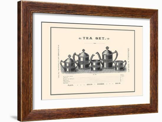 Tea Set-null-Framed Art Print