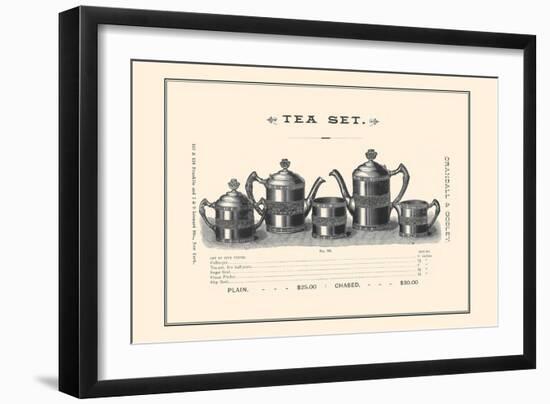 Tea Set-null-Framed Art Print