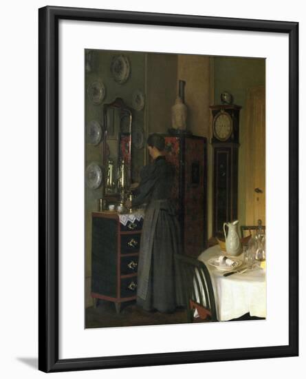 Tea-Time, 1898-Valdemar Kornerup-Framed Giclee Print