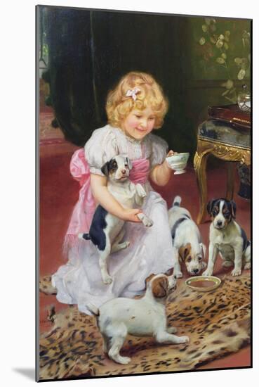 Tea Time, 1904-Arthur John Elsley-Mounted Giclee Print