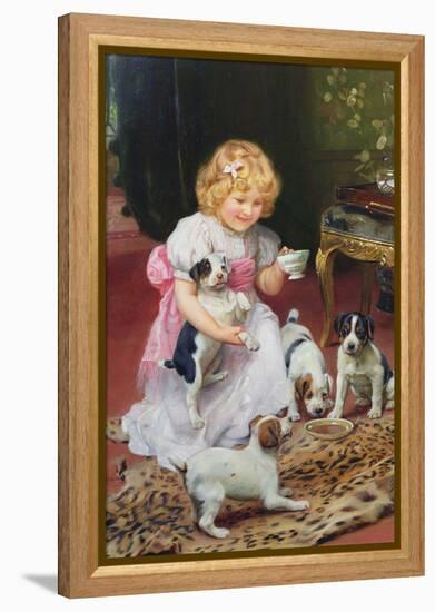 Tea Time, 1904-Arthur John Elsley-Framed Premier Image Canvas