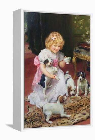 Tea Time, 1904-Arthur John Elsley-Framed Premier Image Canvas