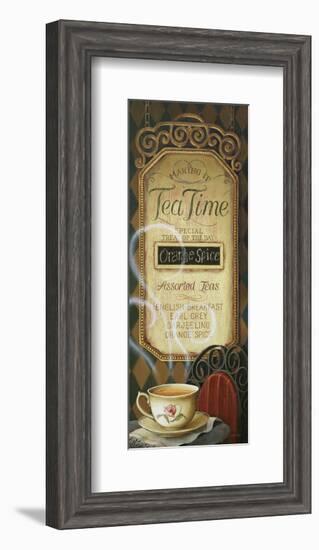 Tea time Menu-Lisa Audit-Framed Art Print