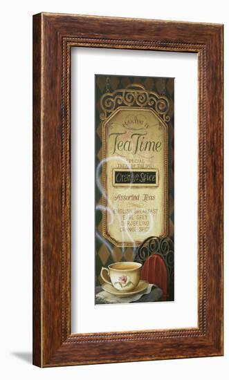 Tea time Menu-Lisa Audit-Framed Art Print