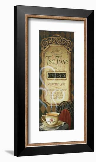 Tea time Menu-Lisa Audit-Framed Art Print