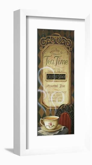 Tea time Menu-Lisa Audit-Framed Art Print