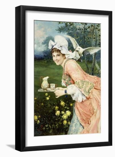 Tea Time Tease-Francesco Vinea-Framed Giclee Print