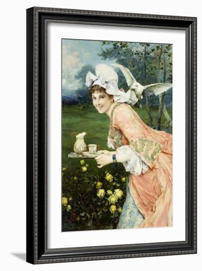 Tea Time Tease-Francesco Vinea-Framed Giclee Print