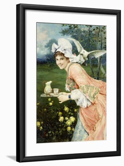 Tea Time Tease-Francesco Vinea-Framed Giclee Print