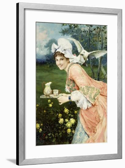 Tea Time Tease-Francesco Vinea-Framed Giclee Print