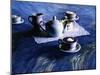 Tea Time with Gordy, 1998-Ellen Golla-Mounted Giclee Print