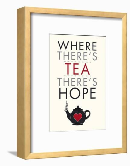 Tea Time-Tom Frazier-Framed Art Print