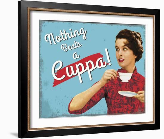 Tea Time-The Vintage Collection-Framed Giclee Print