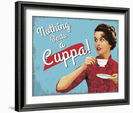 Tea Time-The Vintage Collection-Framed Giclee Print