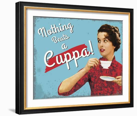 Tea Time-The Vintage Collection-Framed Giclee Print