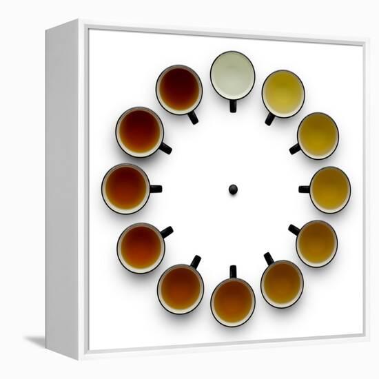 Tea Time-Wieteke De Kogel-Framed Premier Image Canvas