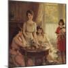 Tea Time-Albert Lynch-Mounted Giclee Print