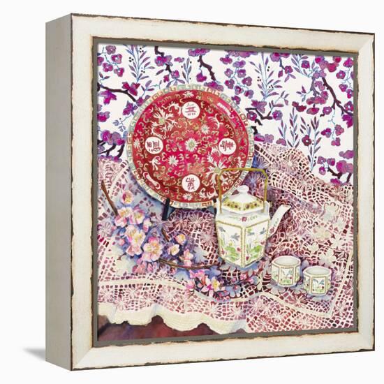 Tea Time-Joanne Porter-Framed Premier Image Canvas