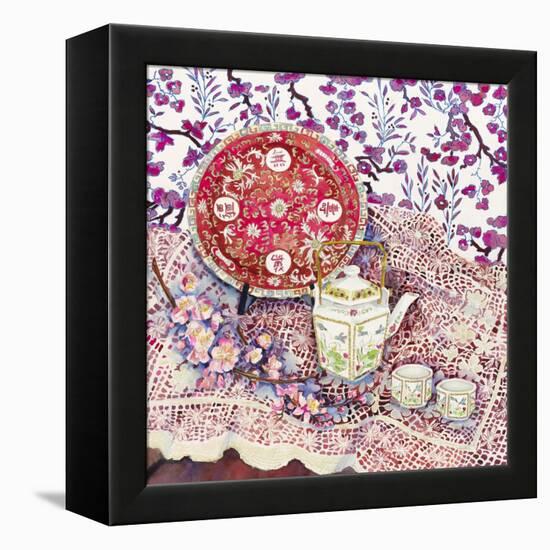 Tea Time-Joanne Porter-Framed Premier Image Canvas