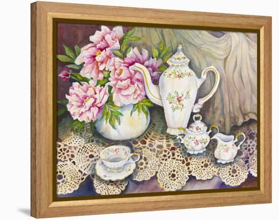 Tea Time-Joanne Porter-Framed Premier Image Canvas