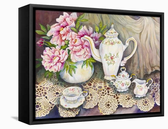 Tea Time-Joanne Porter-Framed Premier Image Canvas