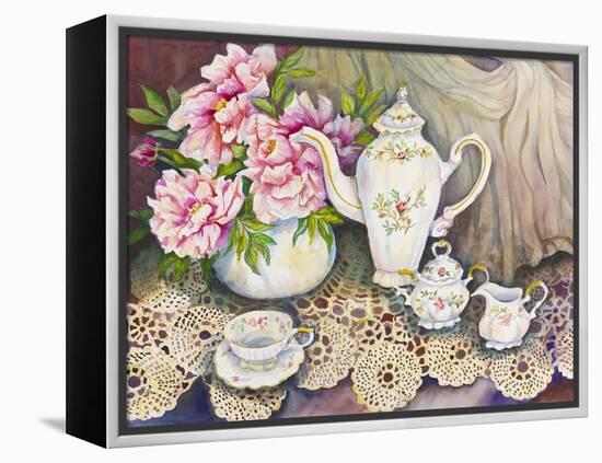 Tea Time-Joanne Porter-Framed Premier Image Canvas