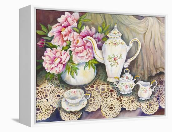 Tea Time-Joanne Porter-Framed Premier Image Canvas