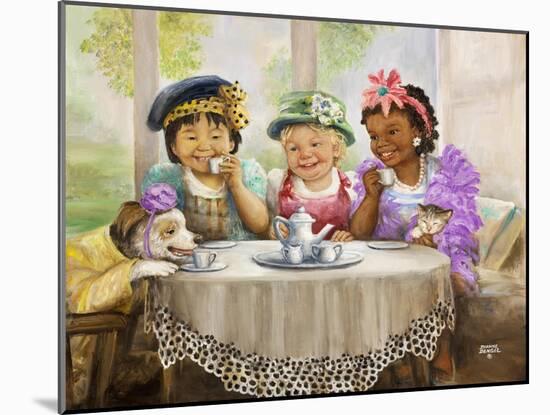 Tea Time-Dianne Dengel-Mounted Giclee Print