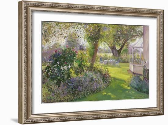 Tea Under the Great Oak, 1991-Timothy Easton-Framed Giclee Print