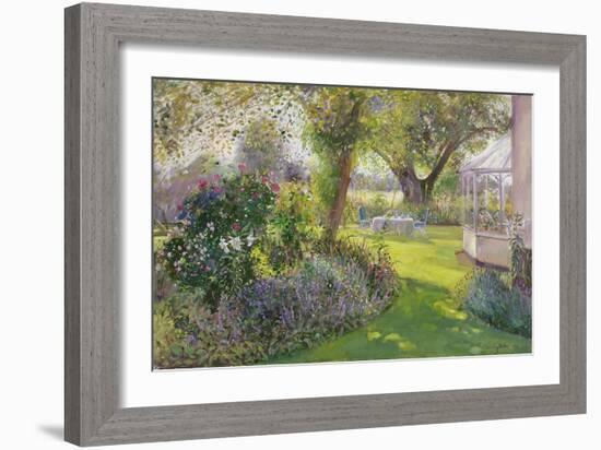 Tea Under the Great Oak, 1991-Timothy Easton-Framed Giclee Print