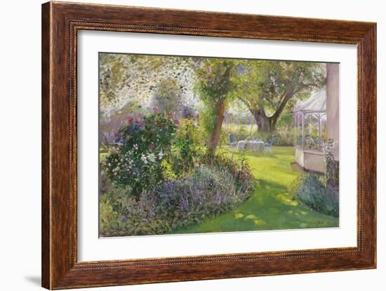 Tea Under the Great Oak, 1991-Timothy Easton-Framed Giclee Print