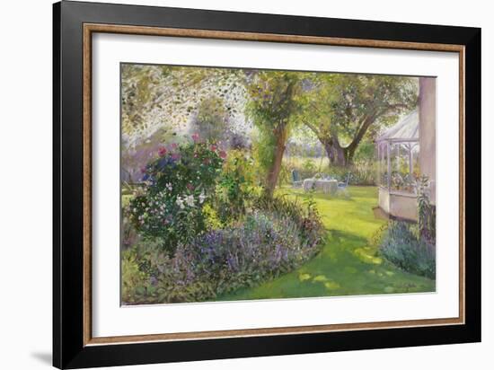 Tea Under the Great Oak, 1991-Timothy Easton-Framed Giclee Print