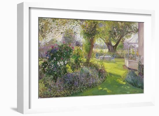 Tea Under the Great Oak, 1991-Timothy Easton-Framed Giclee Print