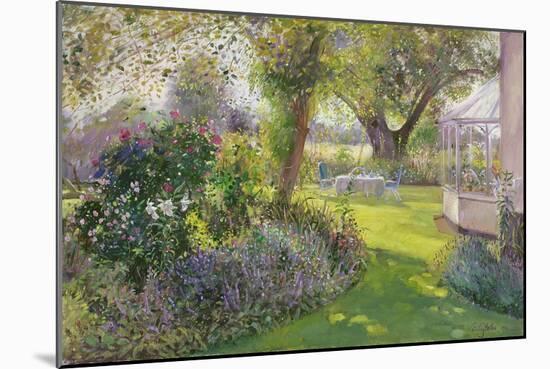 Tea Under the Great Oak, 1991-Timothy Easton-Mounted Giclee Print