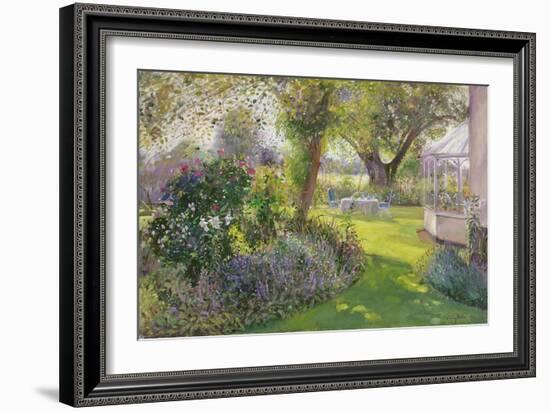 Tea Under the Great Oak, 1991-Timothy Easton-Framed Giclee Print