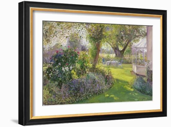 Tea Under the Great Oak, 1991-Timothy Easton-Framed Giclee Print