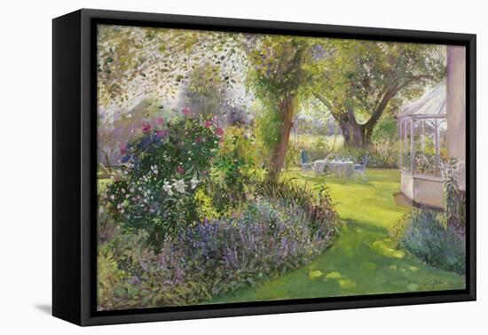 Tea Under the Great Oak, 1991-Timothy Easton-Framed Premier Image Canvas