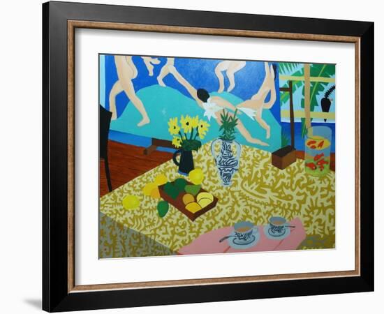 Tea with Matisse, 2014-Timothy Nathan Joel-Framed Giclee Print